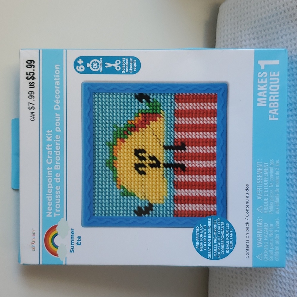NEEDLEPOINT CRAFT KIT